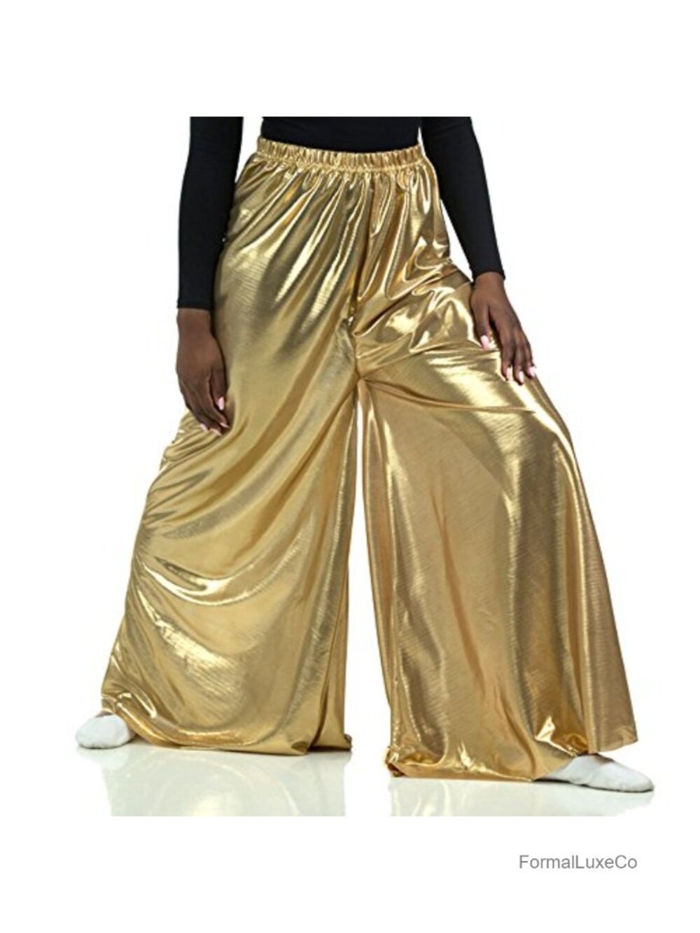 Danzcue Womens Celebration of Spirit Palazzo Pants Wide Leg Dance
